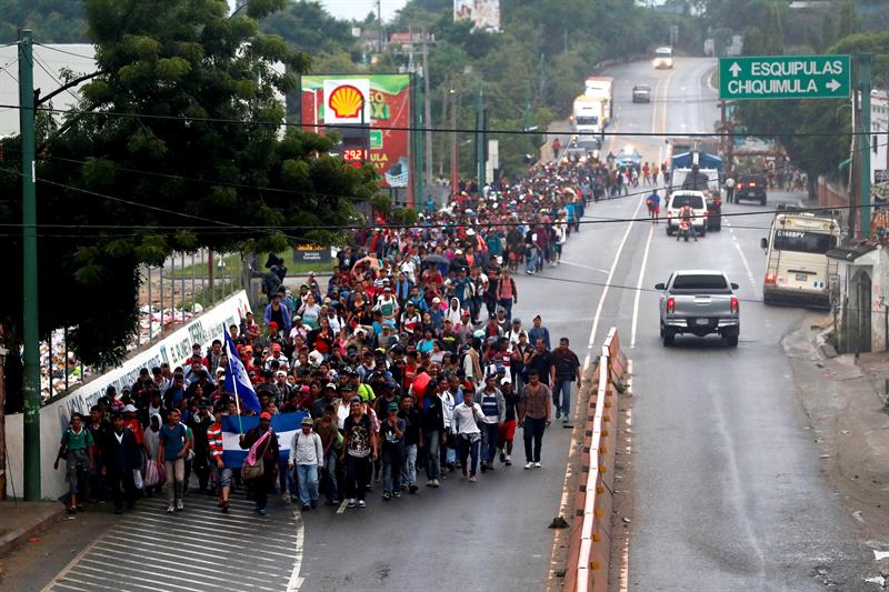 caravana migrantes guatemala